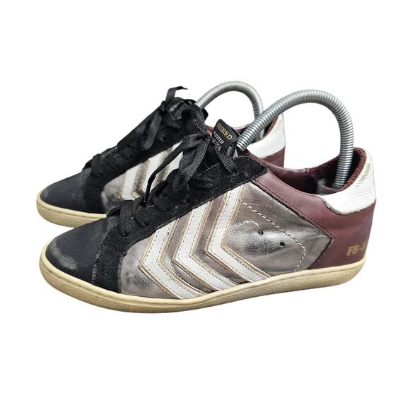 Freebird By Steven Leather Shoes Womens 8 Leather Casual Distressed Comfort Boho - Picture 1 of 10